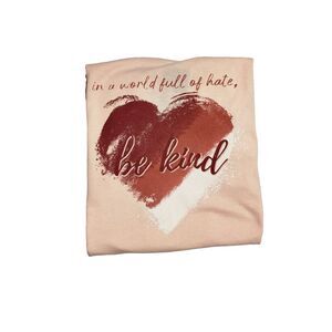 Delusional Pink Casual Short Sleeve Women's Top size Small